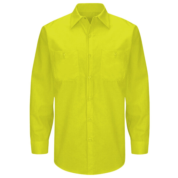 Men's Enhanced & Hi-Visibility Long Sleeve Work Shirt Thumbnail