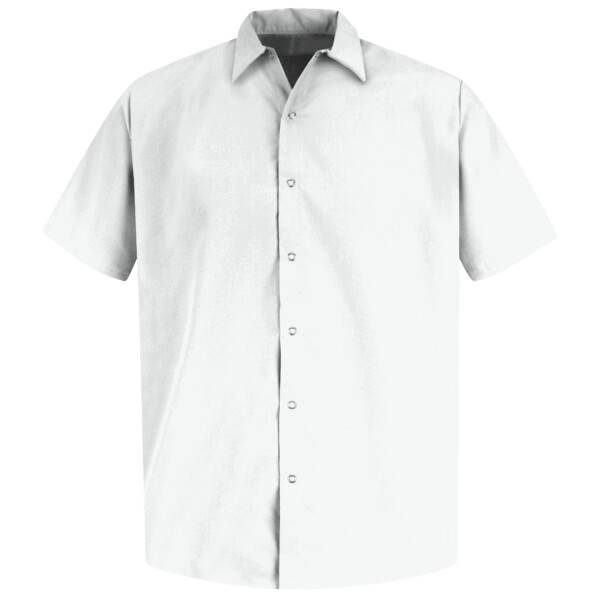 Men's Specialized Pocketless Polyester Work Shirt Thumbnail