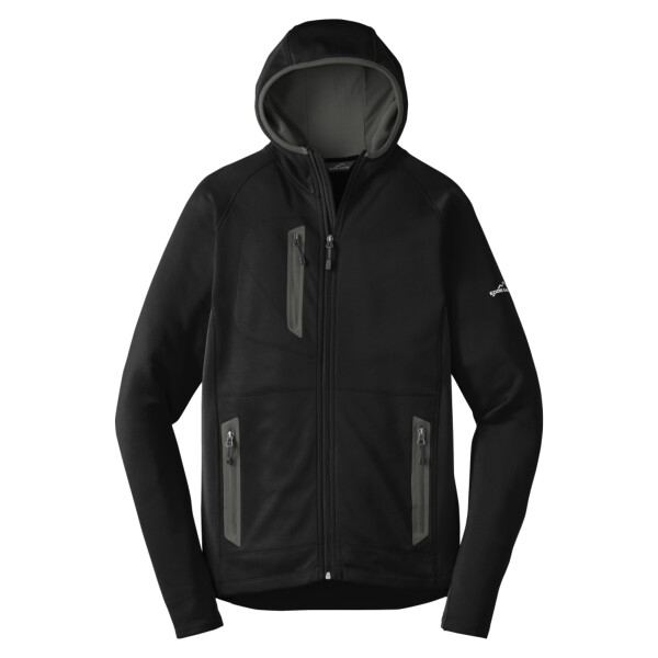 Sport Hooded Full Zip Fleece Jacket Thumbnail