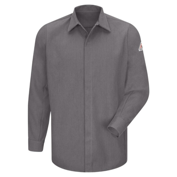 Men's Concealed-Gripper Pocketless Long Sleeve Shirt - CoolTouch® 2 Thumbnail