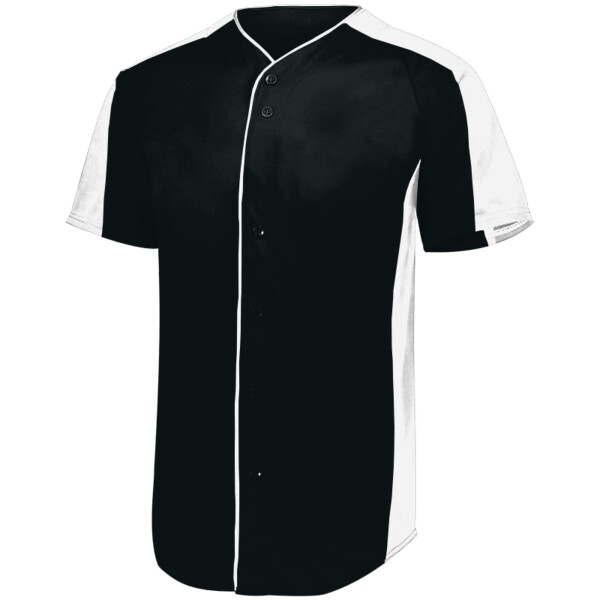 Men's Full Button Baseball Jersey Thumbnail