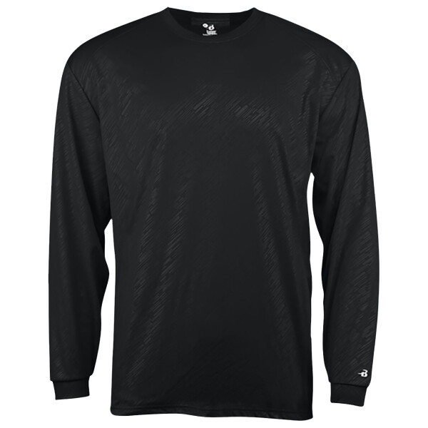 Youth Line Embossed Long Sleeve T-Shirt Thumbnail