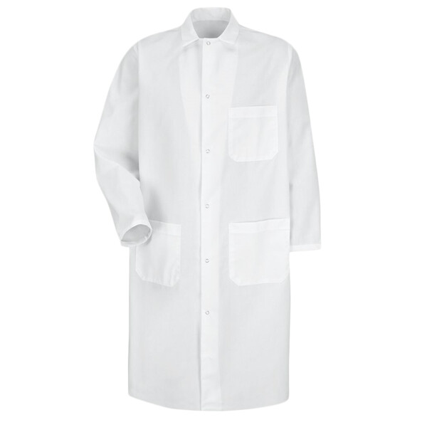 Butcher Coat with Exterior Chest Pocket Thumbnail