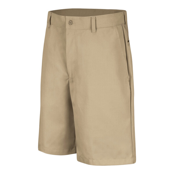 Men's Cotton Casual Plain Front Shorts Thumbnail