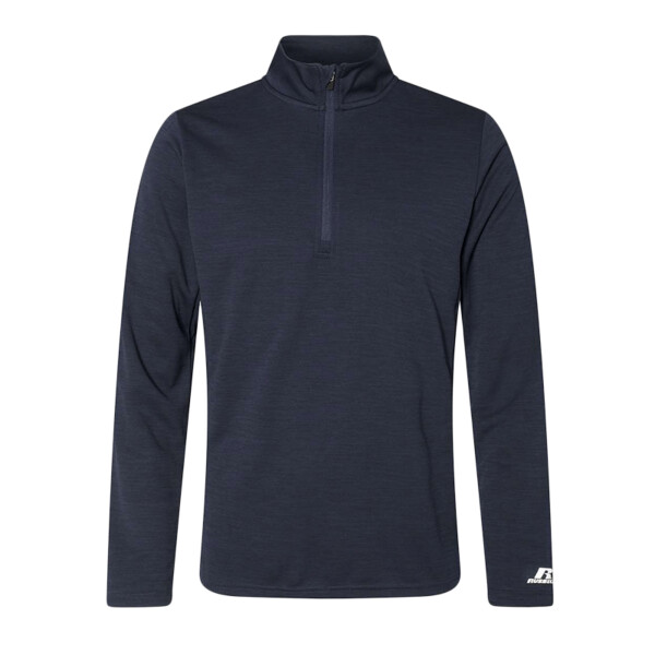 Men's Striated Quarter-Zip Pullover Thumbnail