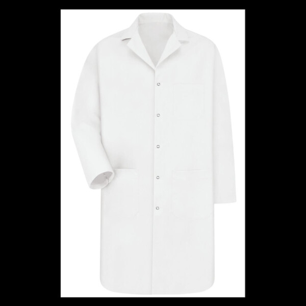 Unisex Tall Gripper Front Lab Coat Thumbnail