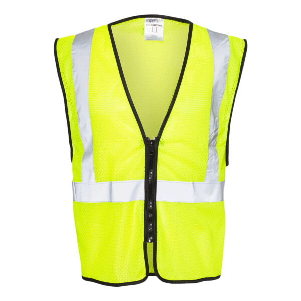 Unisex Zippered Mesh Economy Class 2 Vest Thumbnail