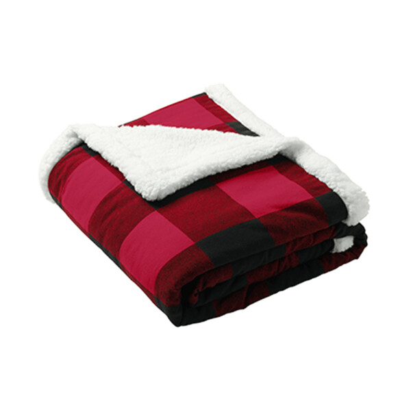 Flannel Sherpa Blanket Thumbnail