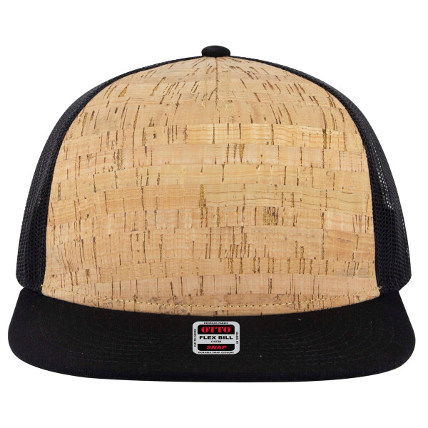 OTTO CAP® "OTTO SNAP" 5 Panel Pro Style Mesh Back Trucker Snapback Hat Thumbnail