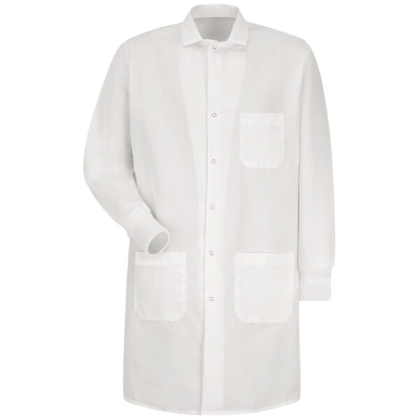 Unisex Poplin Specialized Cuffed Lab Coat Thumbnail