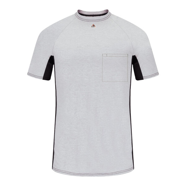 Men's FR Two-Tone Base Layer with Concealed Chest Pocket- EXCEL FR Thumbnail