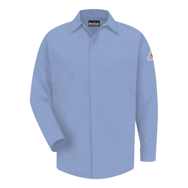 Concealed-Gripper Pocketless Work Shirt Thumbnail