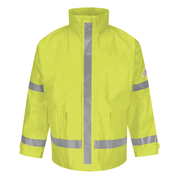 Men's Hi-Visibility Flame-Resistant Rain Jacket Thumbnail