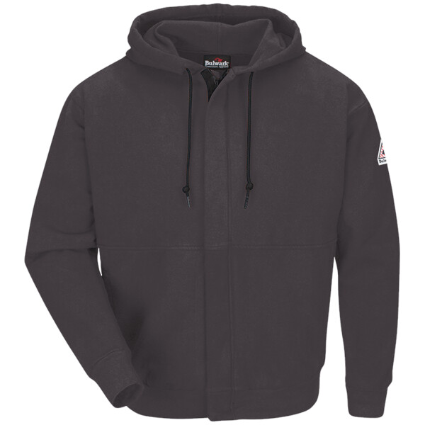 Zip-Front Hooded Sweatshirt - Tall Sizes Thumbnail