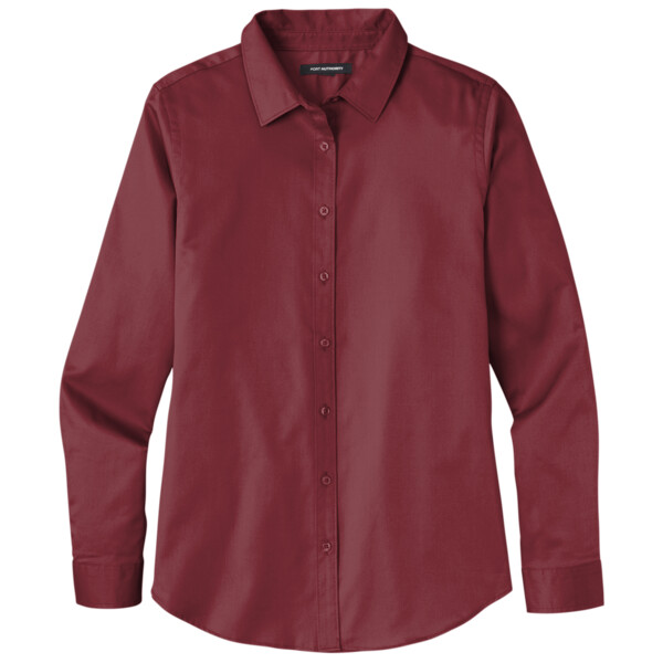 Women's Long Sleeve SuperPro React Twill Shirt Thumbnail