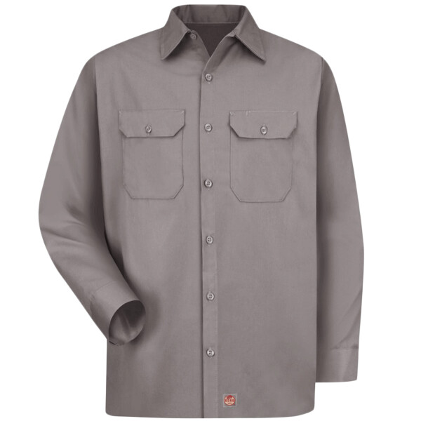 Men's Tall Utility Long Sleeve Work Shirt Thumbnail