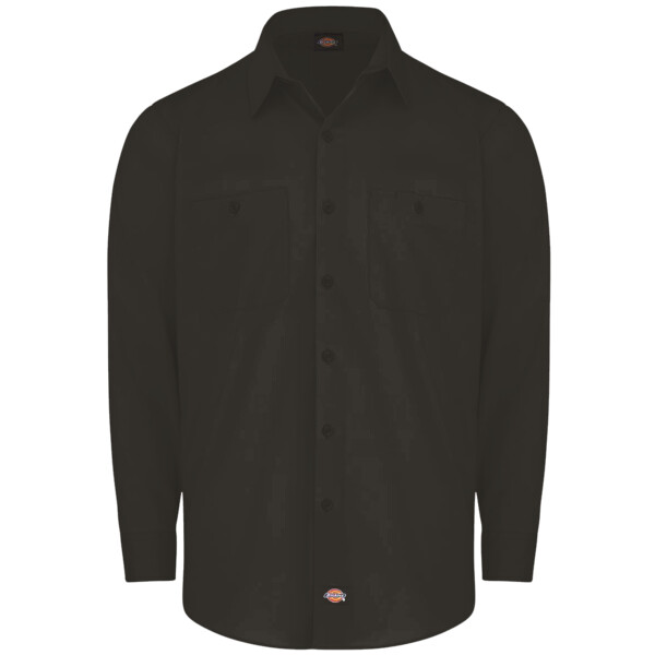 Men's Tall Industrial Worktech Ventilated Long Sleeve Work Shirt Thumbnail