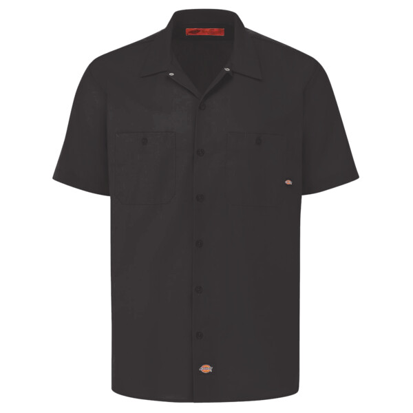 Men's Tall Industrial Short Sleeve Work Shirt Thumbnail
