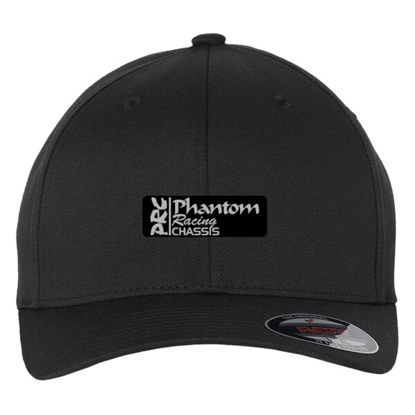 PRC Leather Logo FlexFit Hat Thumbnail